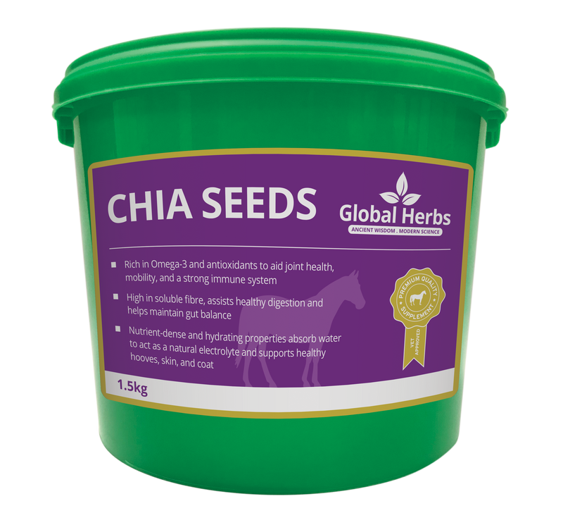 Horse Supplements & Vitamins | Equicare Supplies - Chia Seeds - Global Herbs
