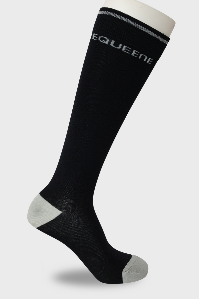 Horse Riding Socks | Equicare Supplies - Performance Riding Socks - Black