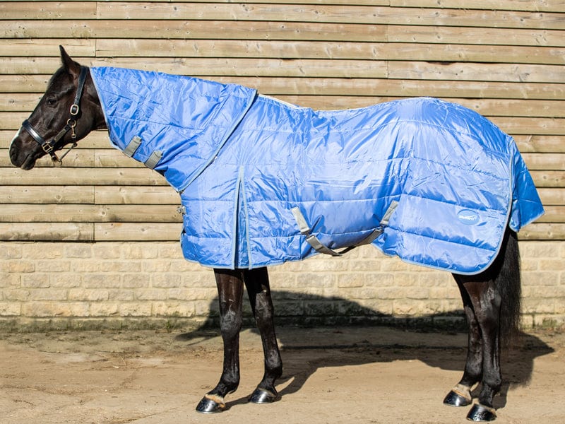 Horse Fleece & Stable Rugs | Equicare Supplies - 100g Stable Rug With Detachable Neck - Cornflower