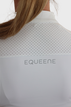 Nadia Short Sleeved Show Shirt - White