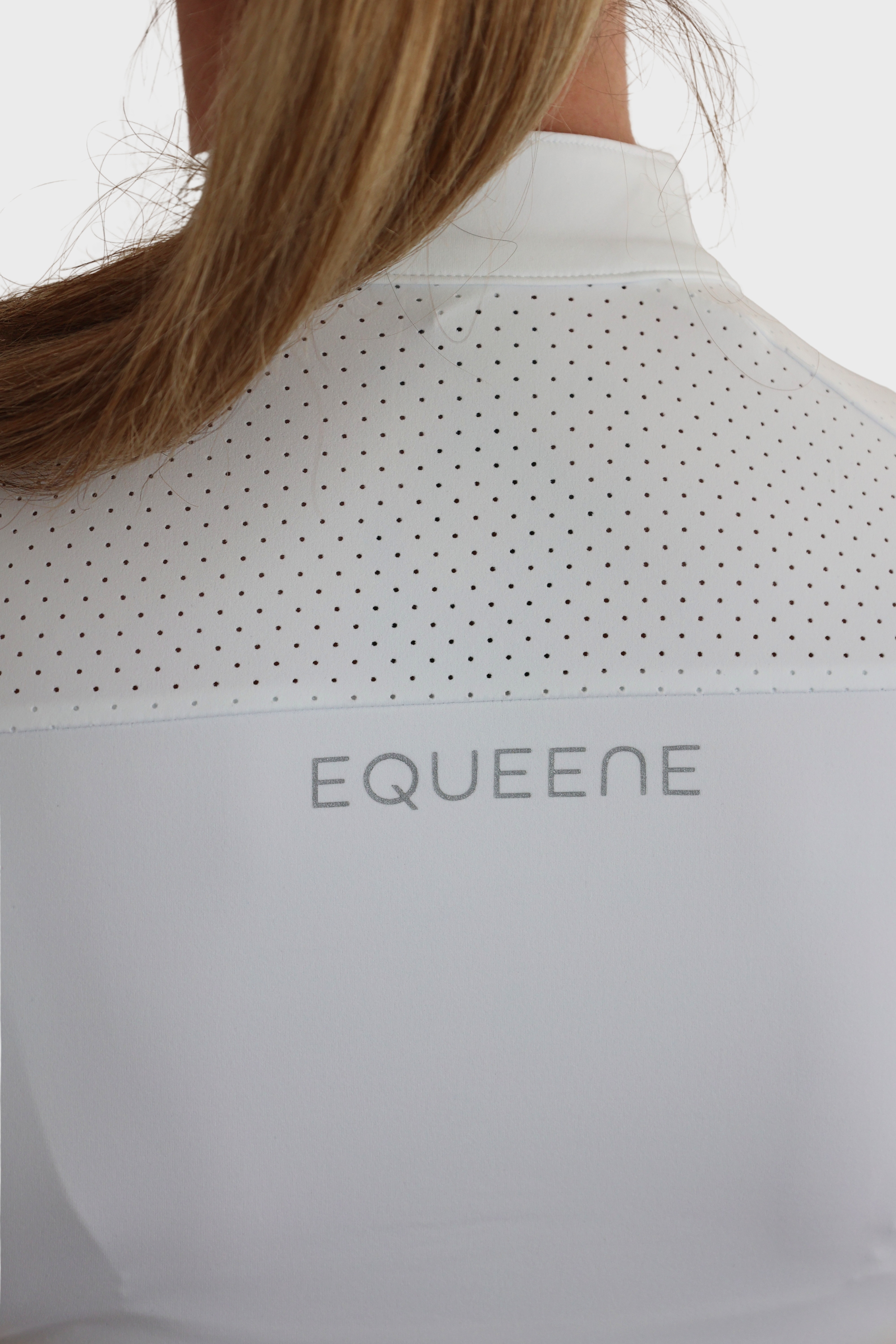 Nadia Short Sleeved Show Shirt - White