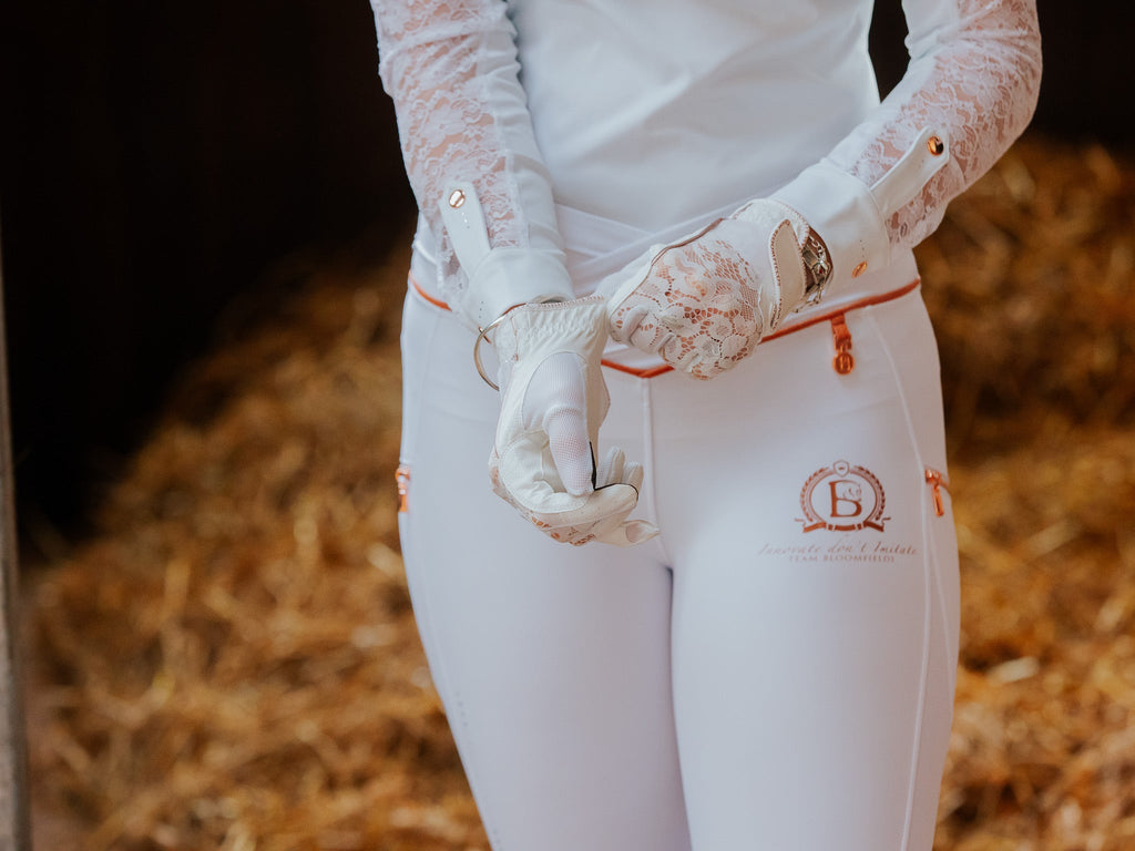 Sophia White Lace Show Shirt