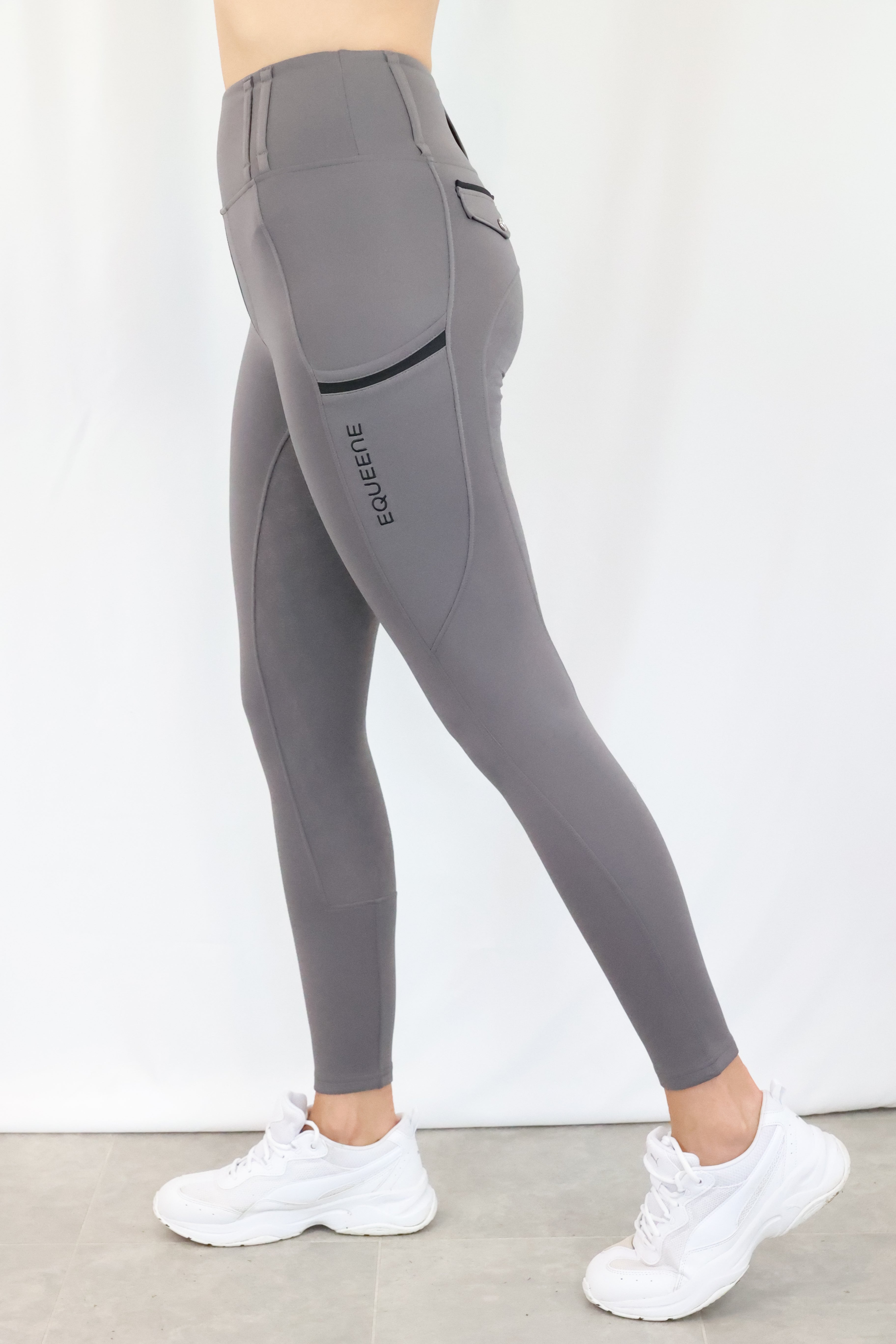 Elsa Pro Winter Breeches - Granite