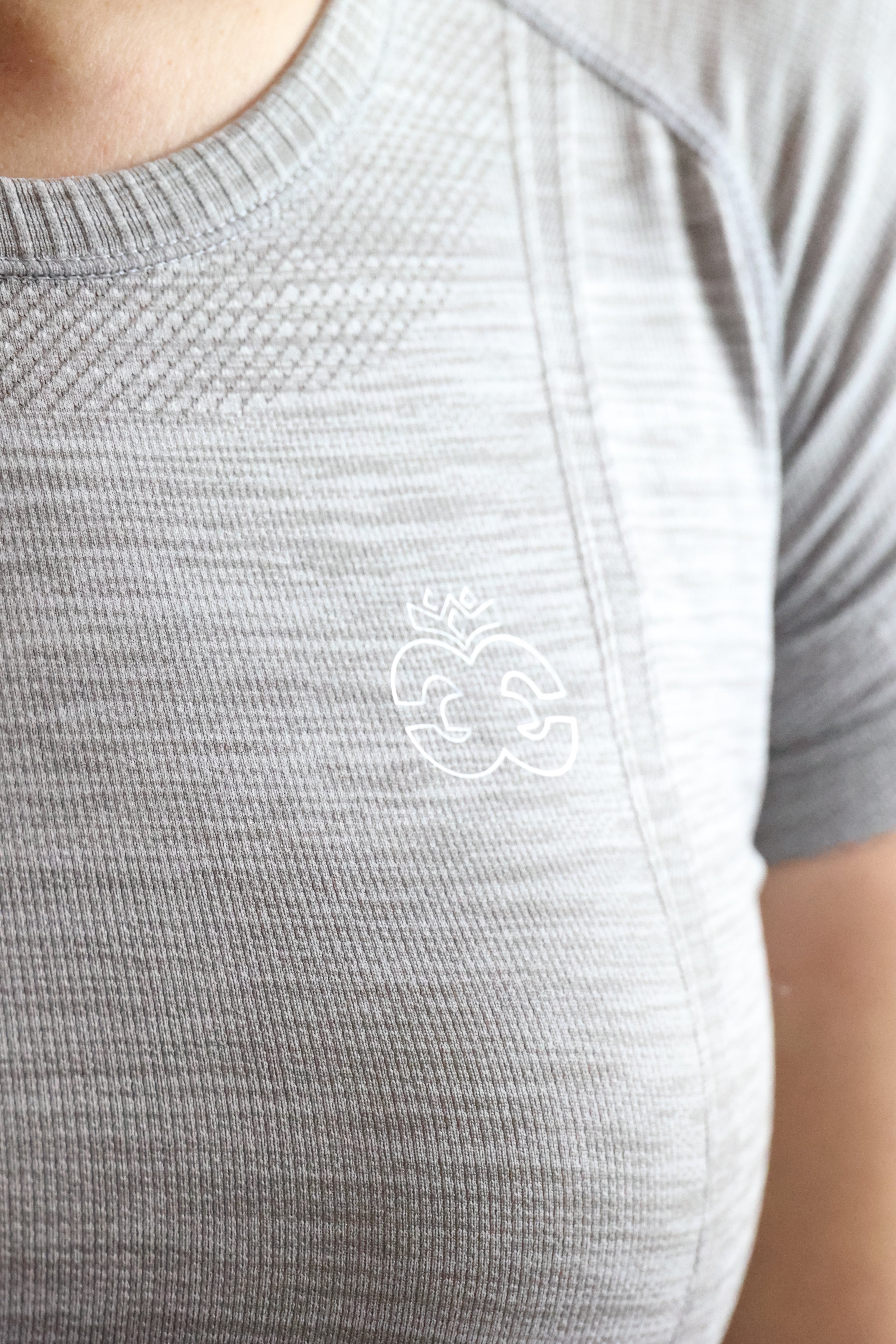 Dory Seamless Training Top - Slate Grey