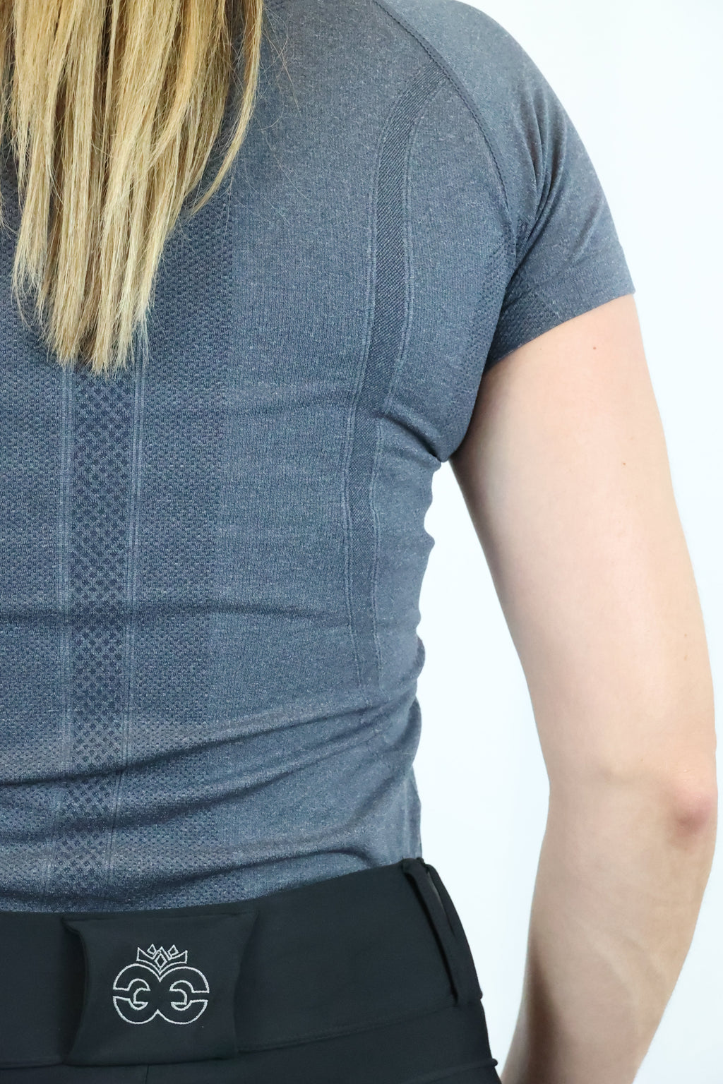 Dory Seamless Training Top - Charcoal