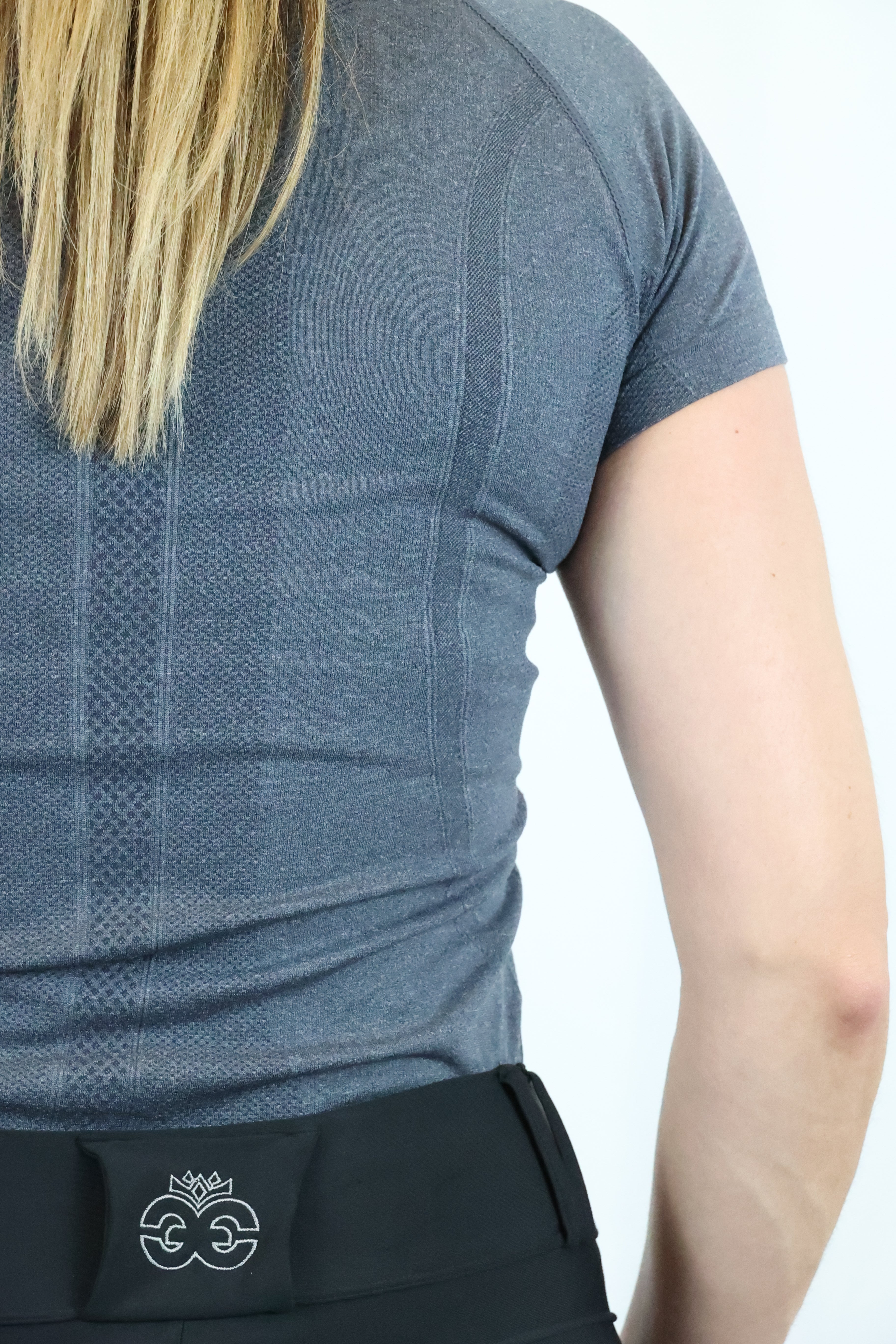 Dory Seamless Training Top - Charcoal