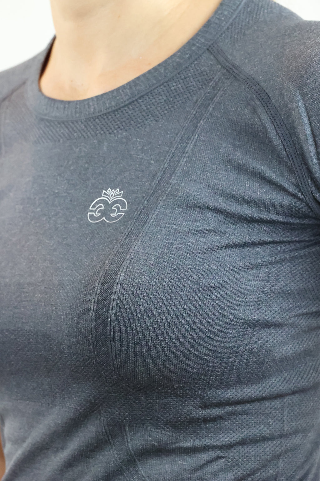 Dory Seamless Training Top - Charcoal