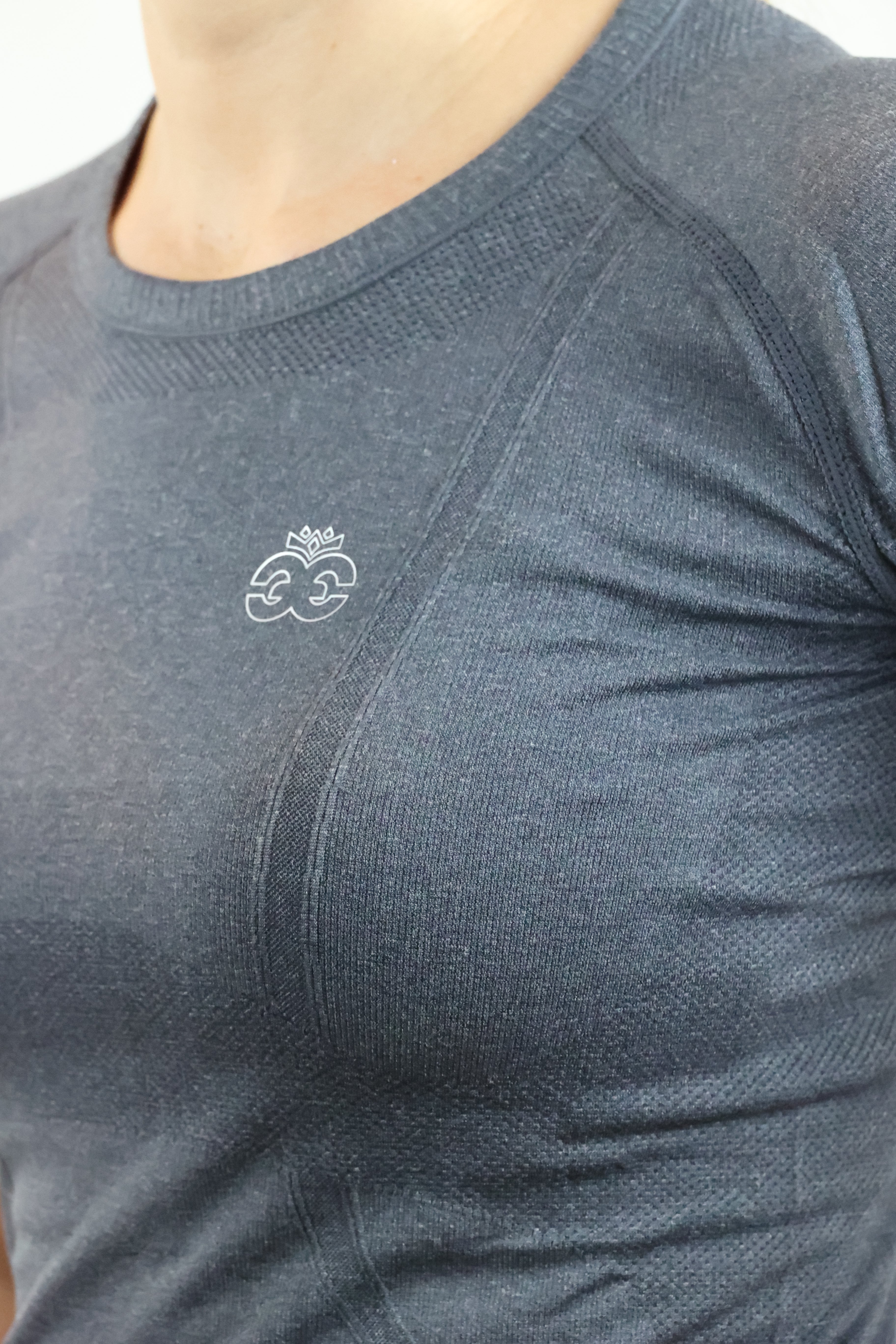 Dory Seamless Training Top - Charcoal