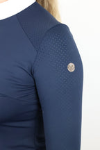 Nadia Long Sleeved Show Shirt - Navy