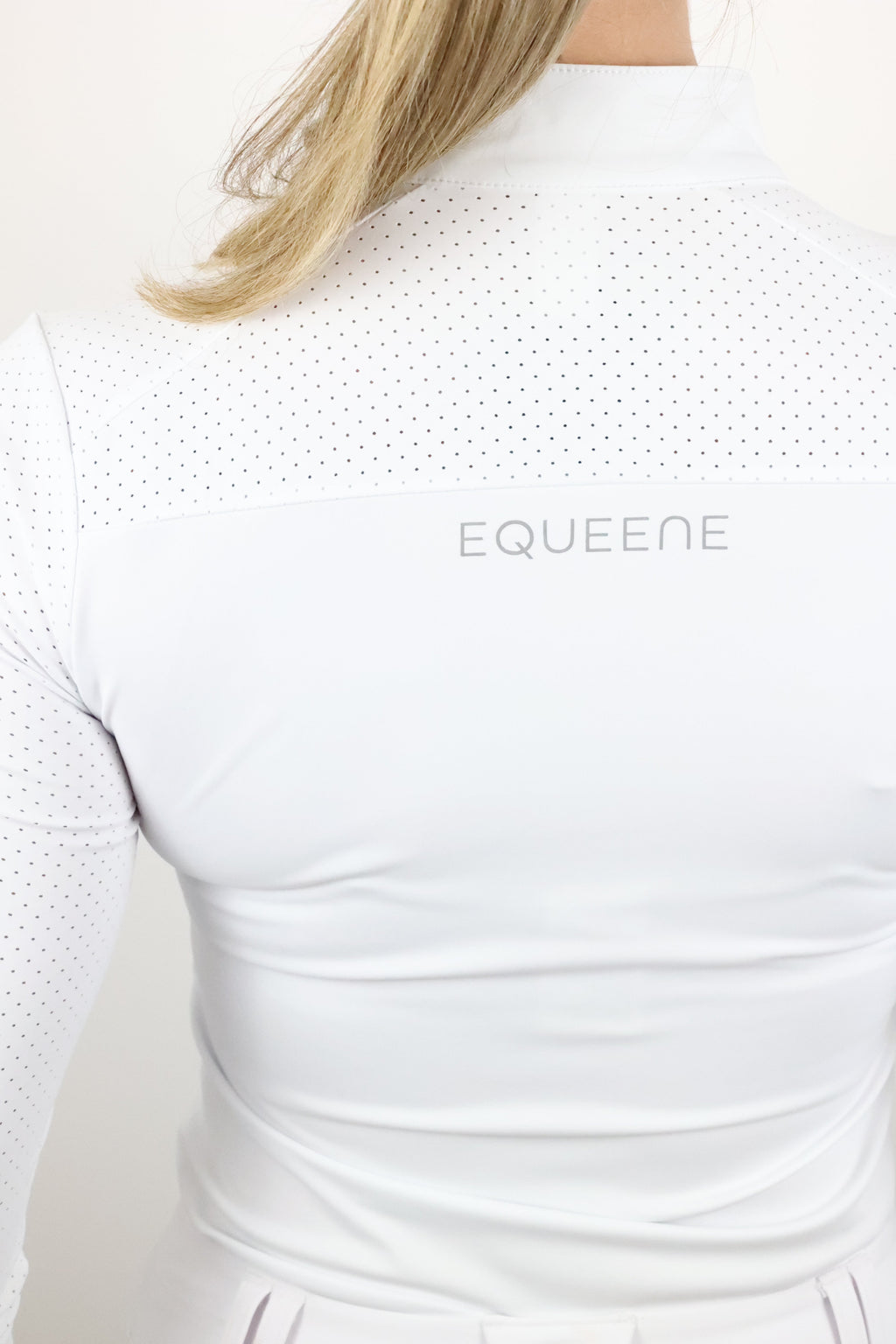 Nadia Long Sleeved Show Shirt - White