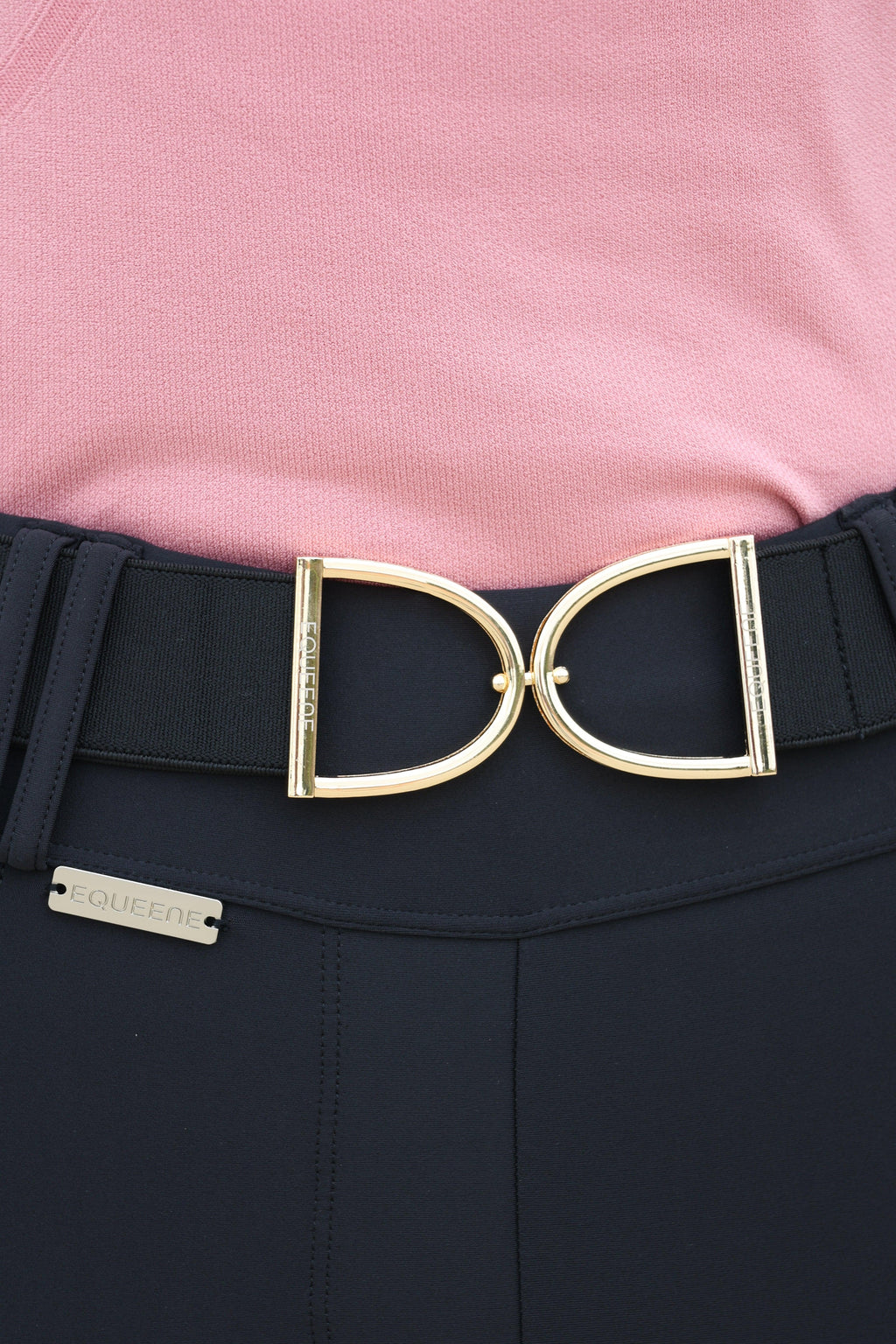 Stirrup Belt - Black / Gold