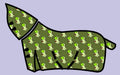 Ghoulbert the Ghost Dino Turnout Rug | 600D Waterproof Horse Rug