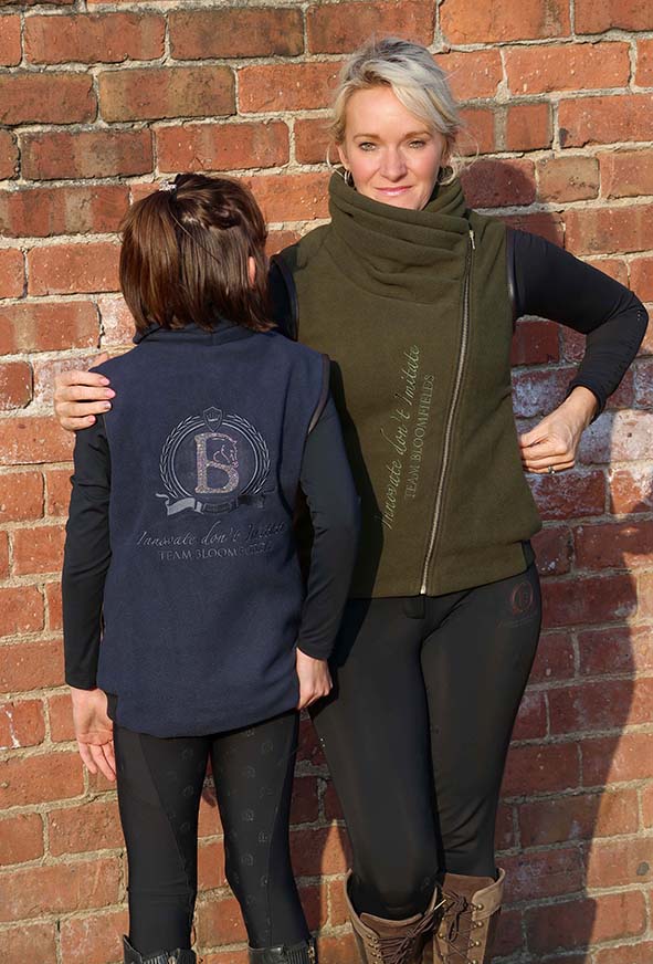Sienna Country Fleece Olive Gilet