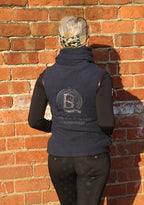 Sienna Country Fleece Navy Gilet