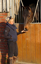 Sienna Country Fleece Navy Gilet