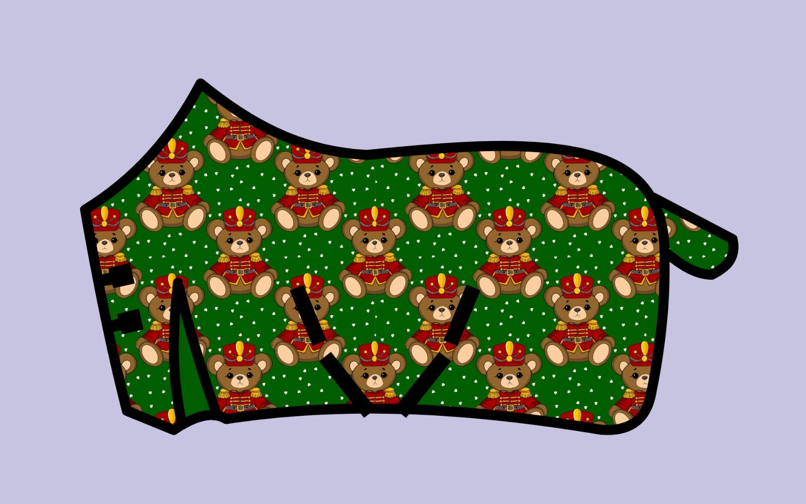 Bertie the Bear Turnout Rug | 600D Waterproof Horse Rug | Equicare Supplies