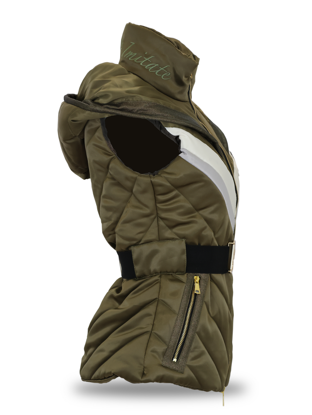 Ella Olive Hooded Gilet