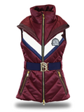 Ella Mulberry Hooded Gilet