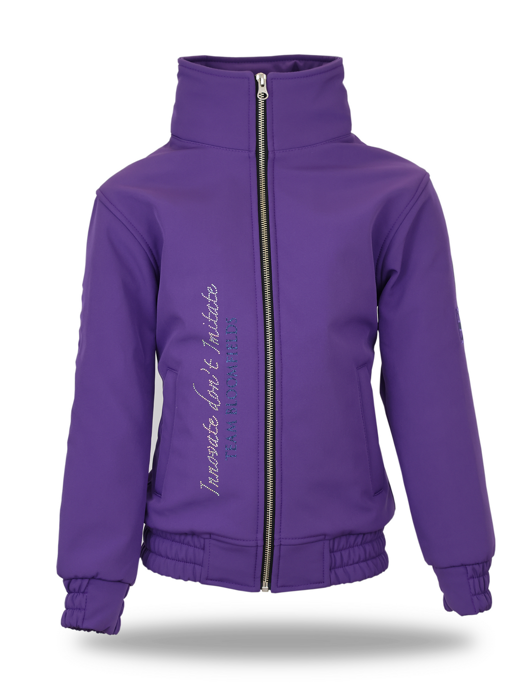 Kids Felicity Purple Showerproof Jacket