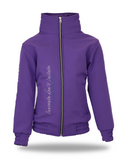 Kids Felicity Purple Showerproof Jacket