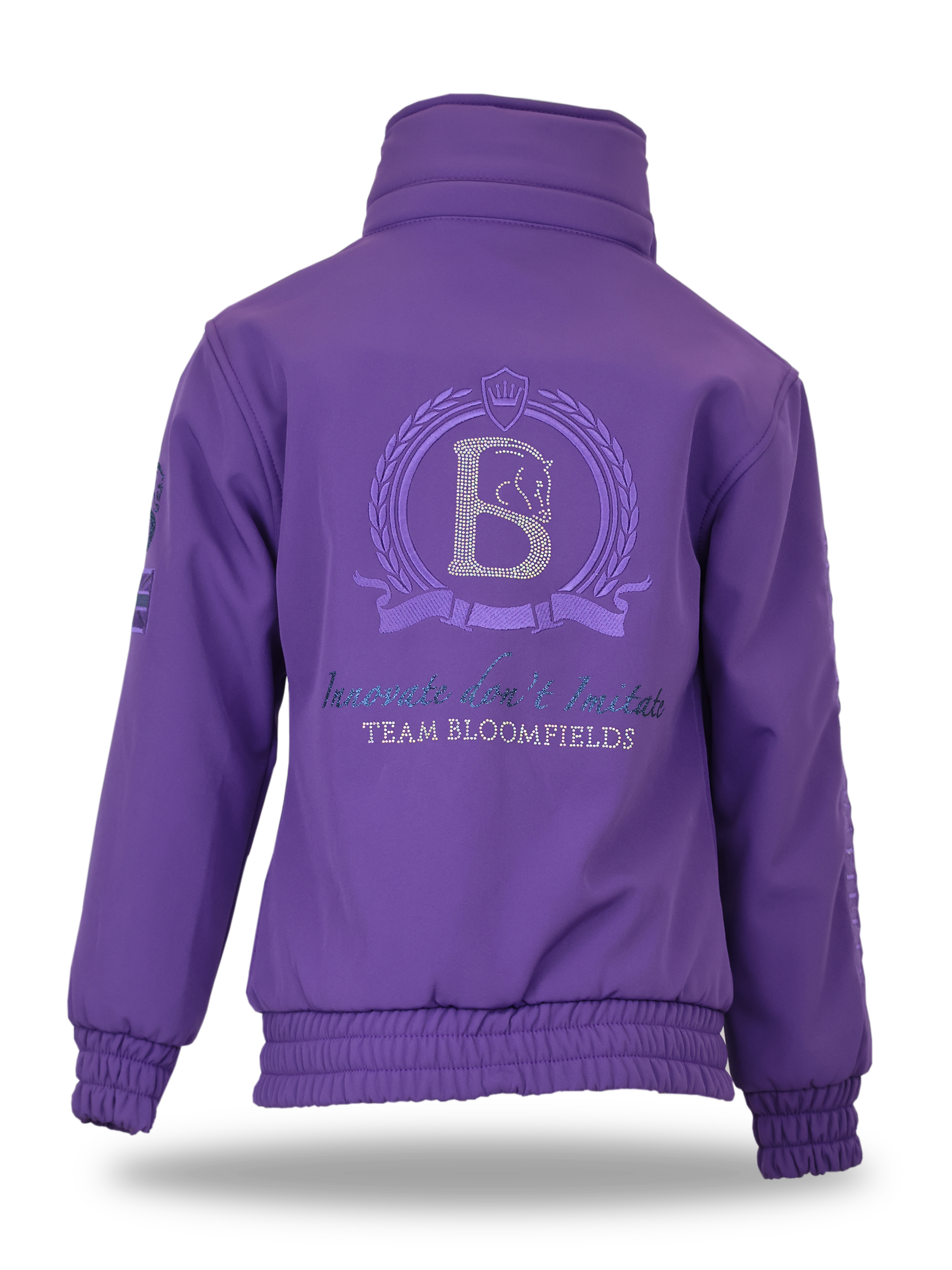 Kids Felicity Purple Showerproof Jacket