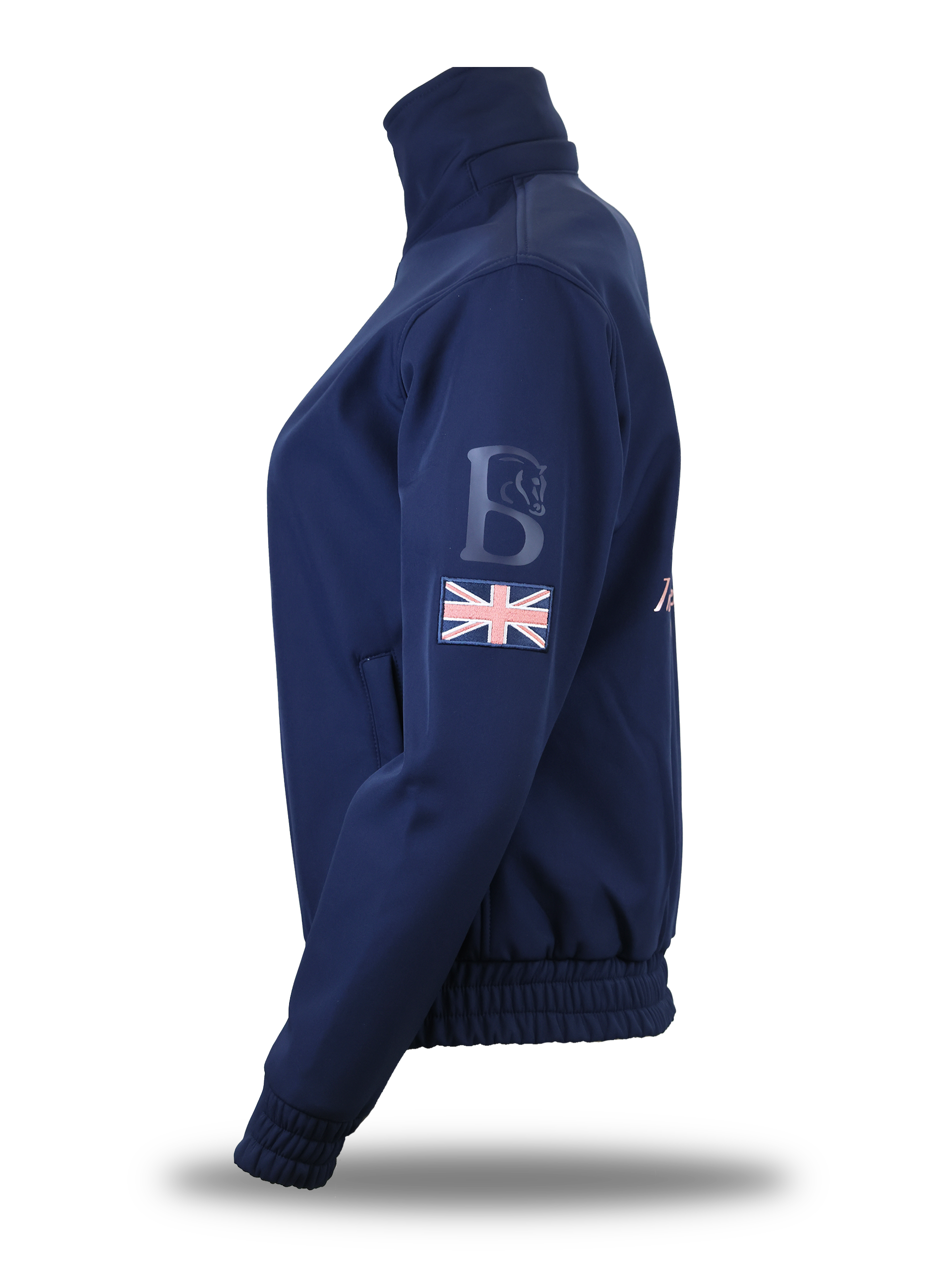 Kids Felicity Navy Showerproof Jacket