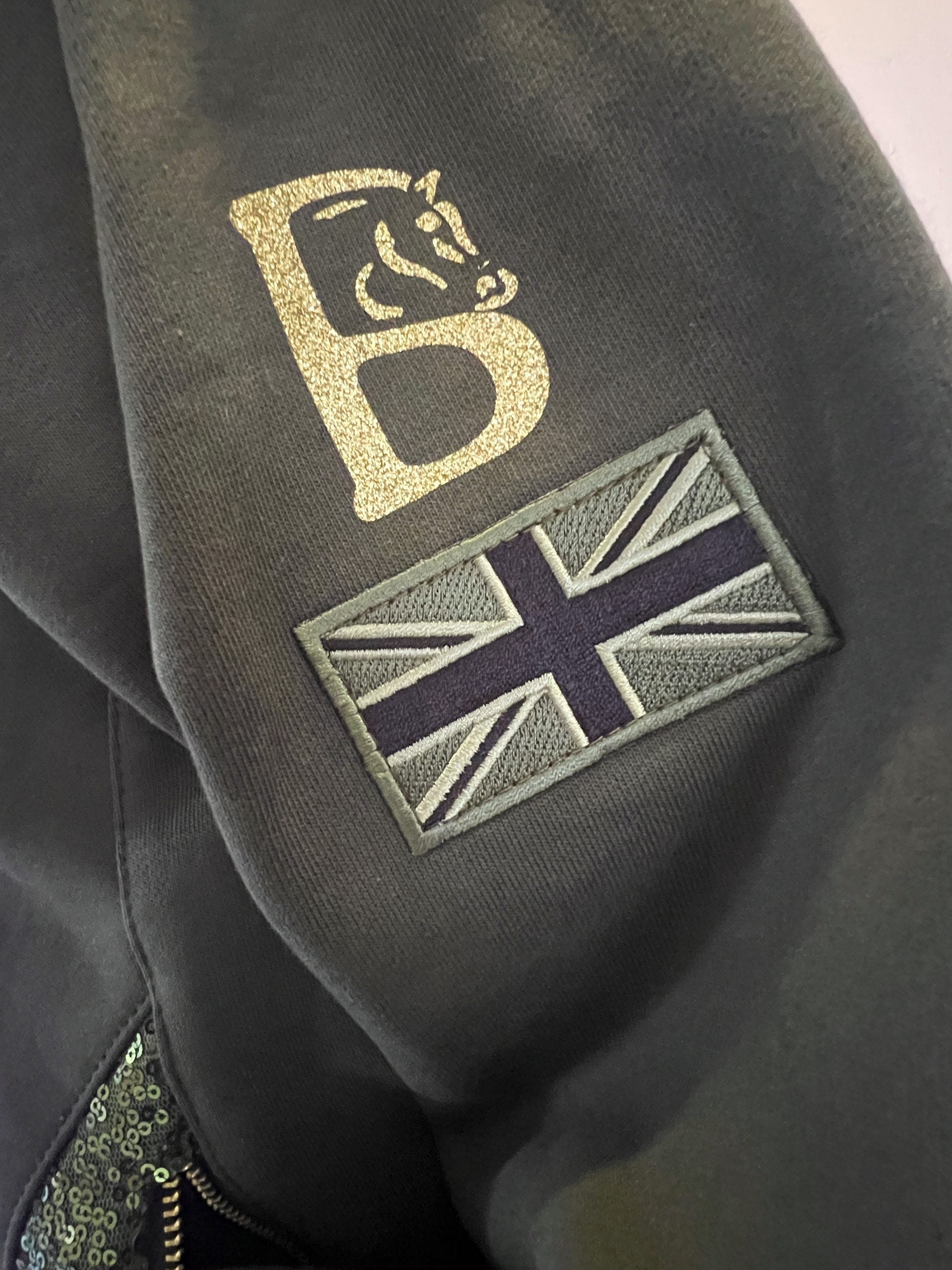 Arabella Olive Double Collar Hoodie