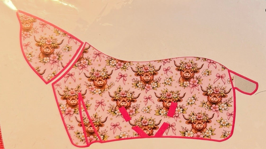 Pink Highland cow PRE ORDER