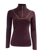 Maya Mulberry Pleated Base Layer