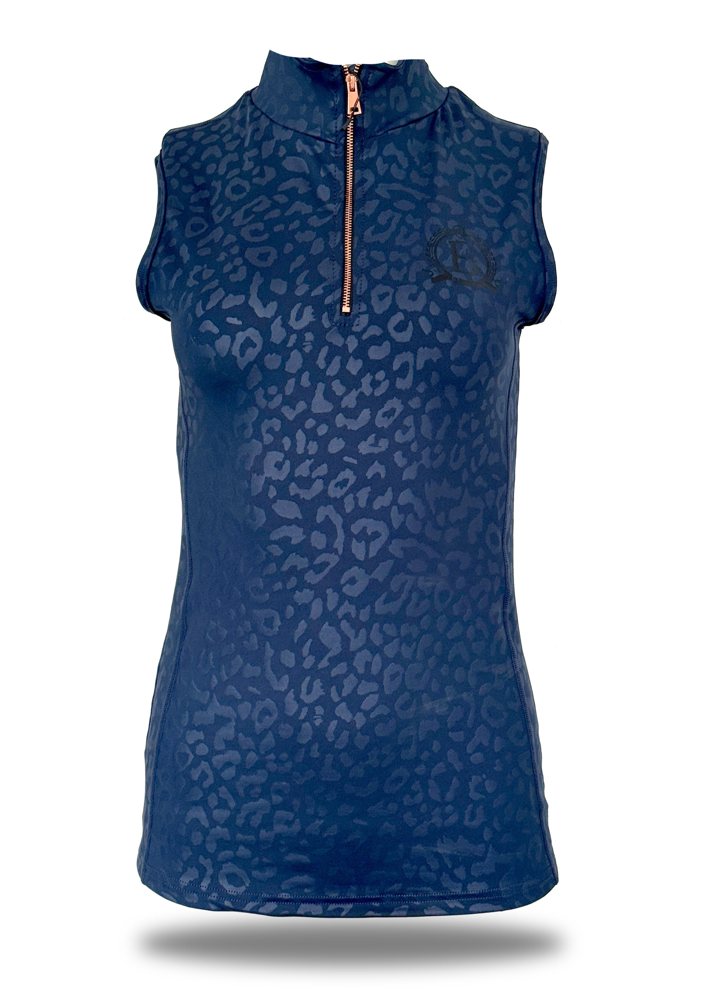 Kids Leonora Navy Sleeveless Base Layer