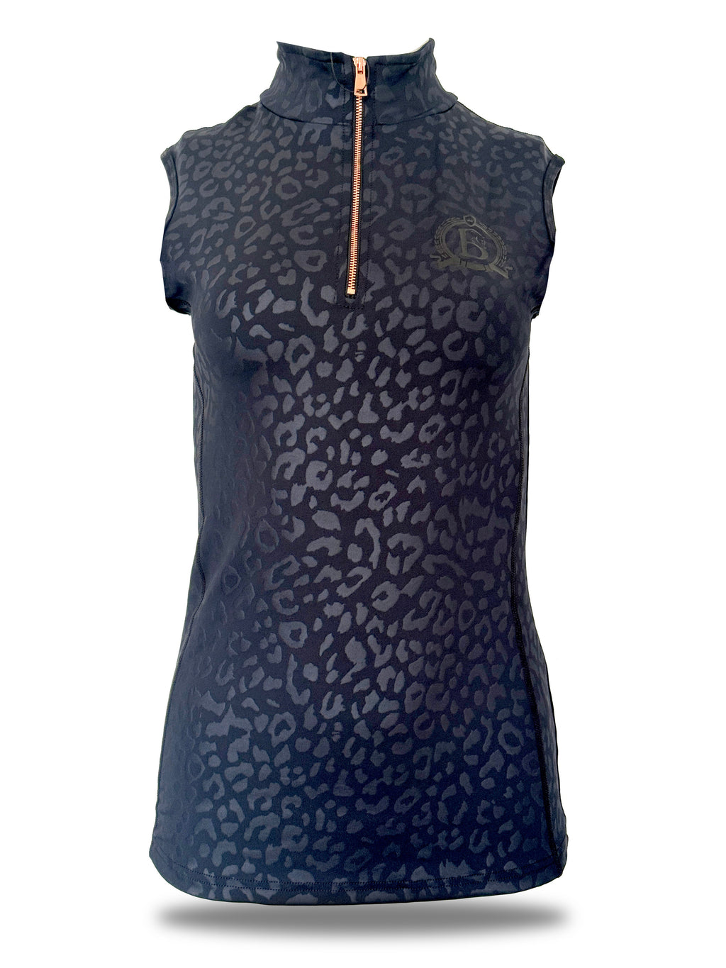 Kids Leonora Black Sleeveless Base Layer