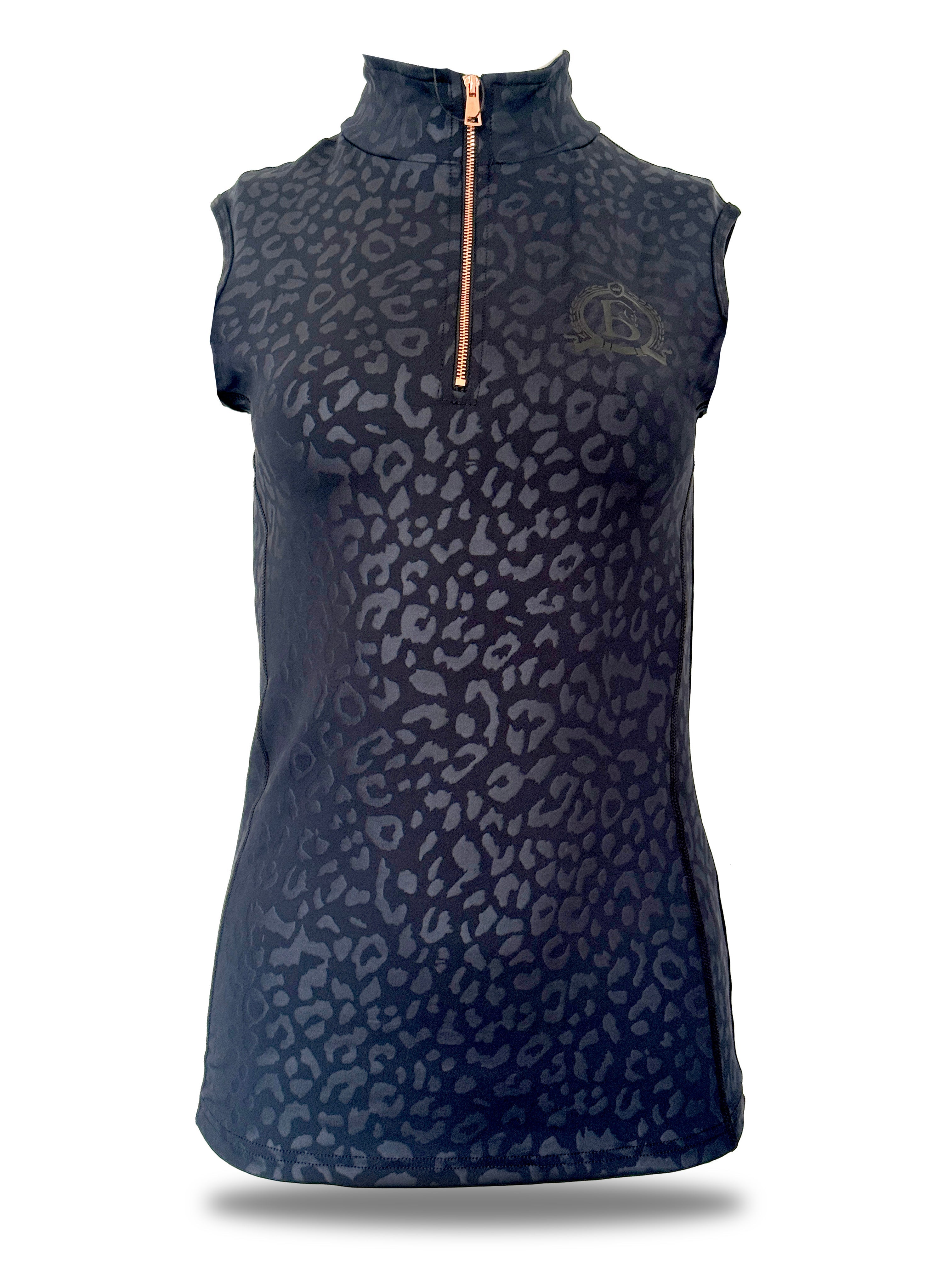 Kids Leonora Black Sleeveless Base Layer