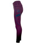 Kids Leonora Plum & Navy Leggings
