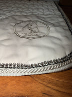 EQCR Crystal Saddle Pad & Fly Veil Set