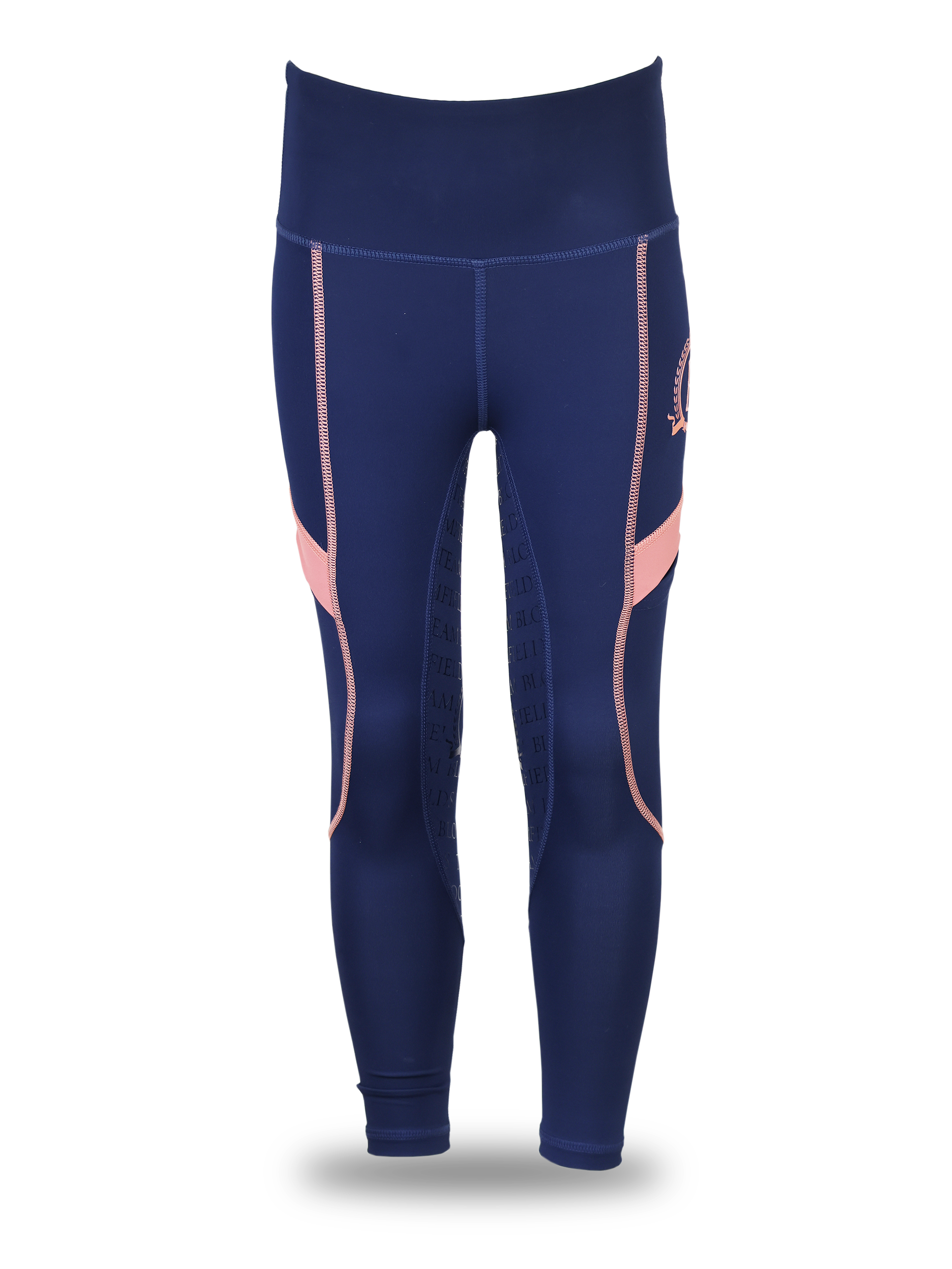 Kids Navy & Rose Leggings