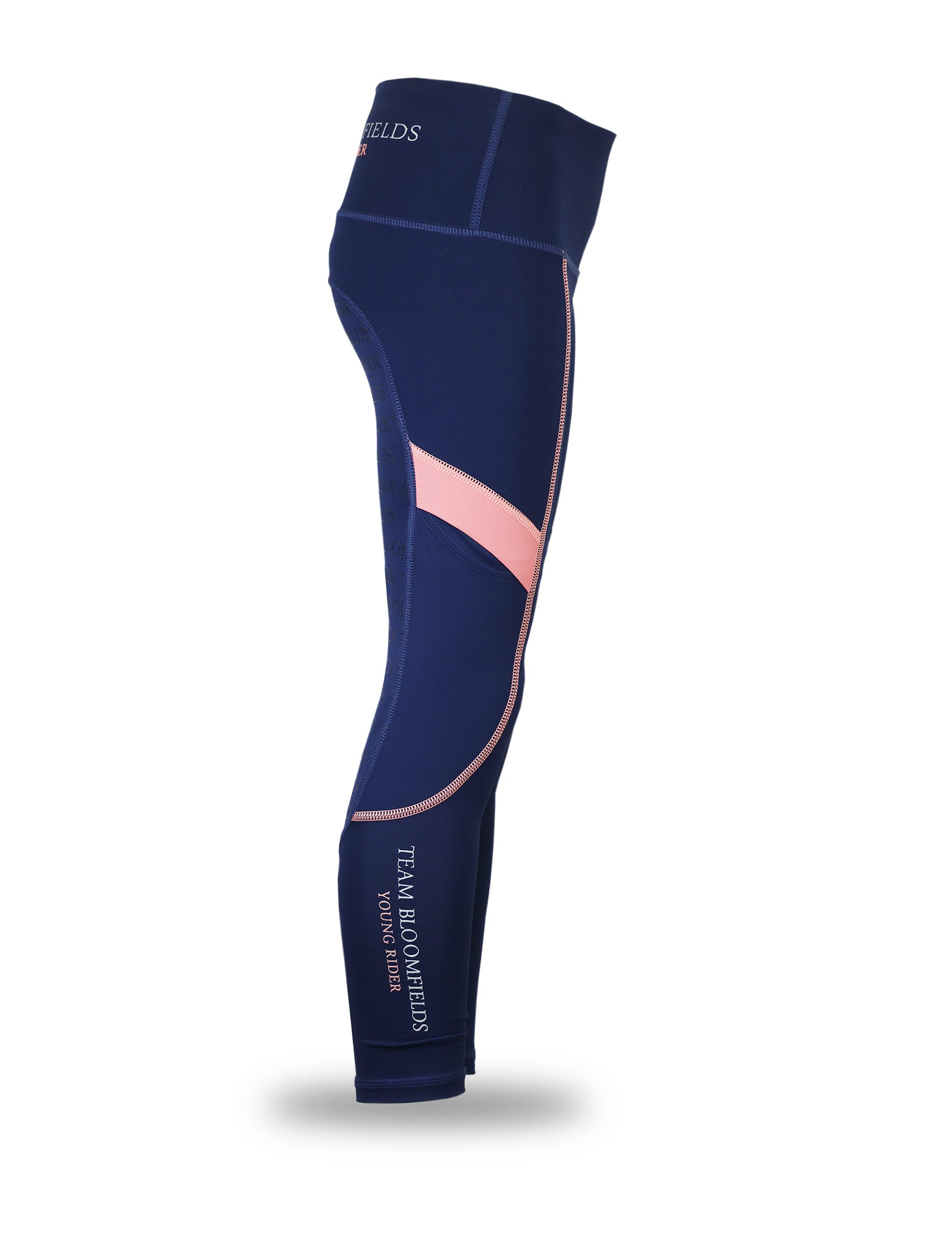 Kids Navy & Rose Leggings