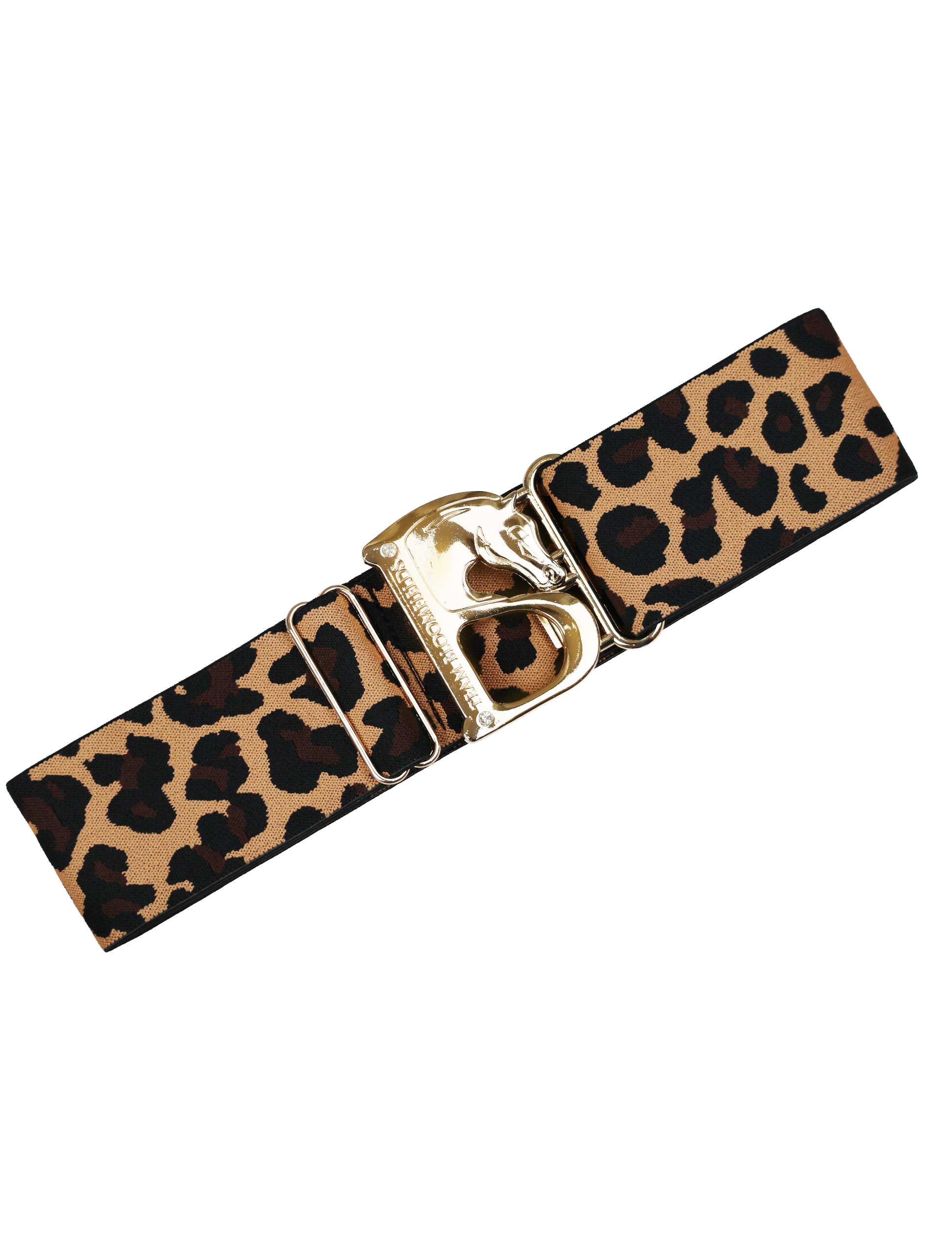Belt - Leopard Print Gold B