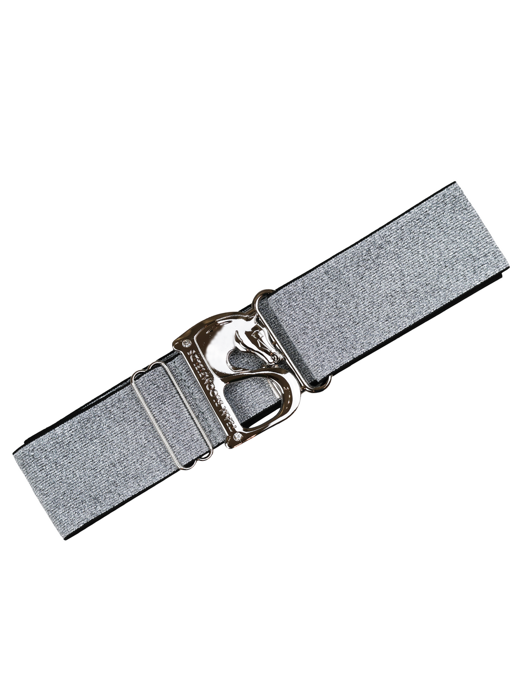 Belt - Metallic Silver & Silver B