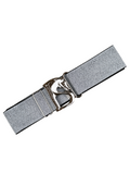 Belt - Metallic Silver & Silver B