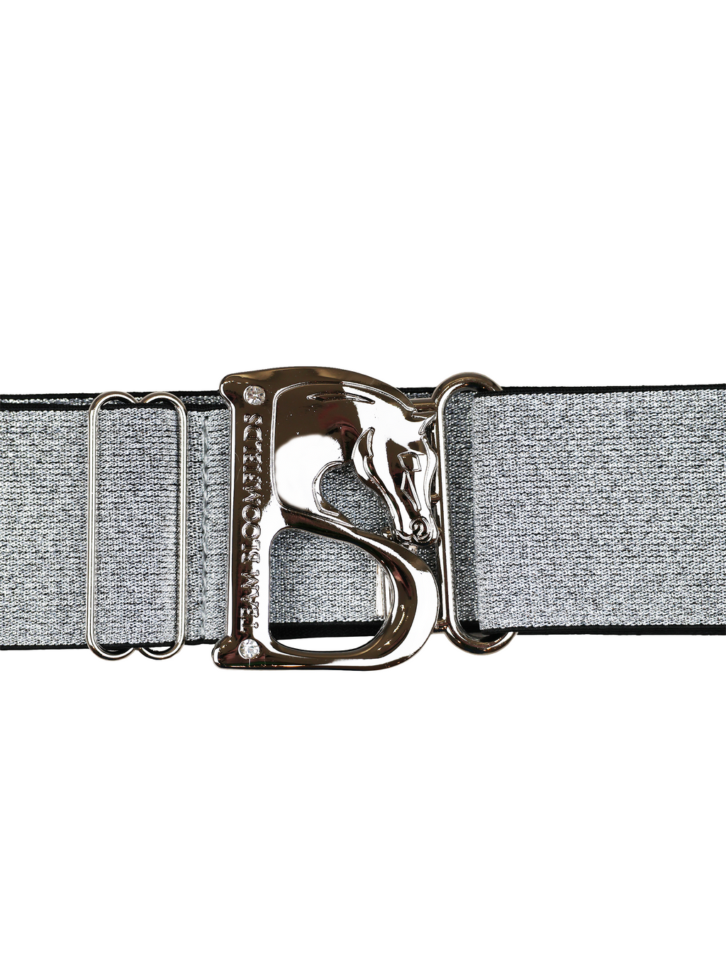 Belt - Metallic Silver & Silver B