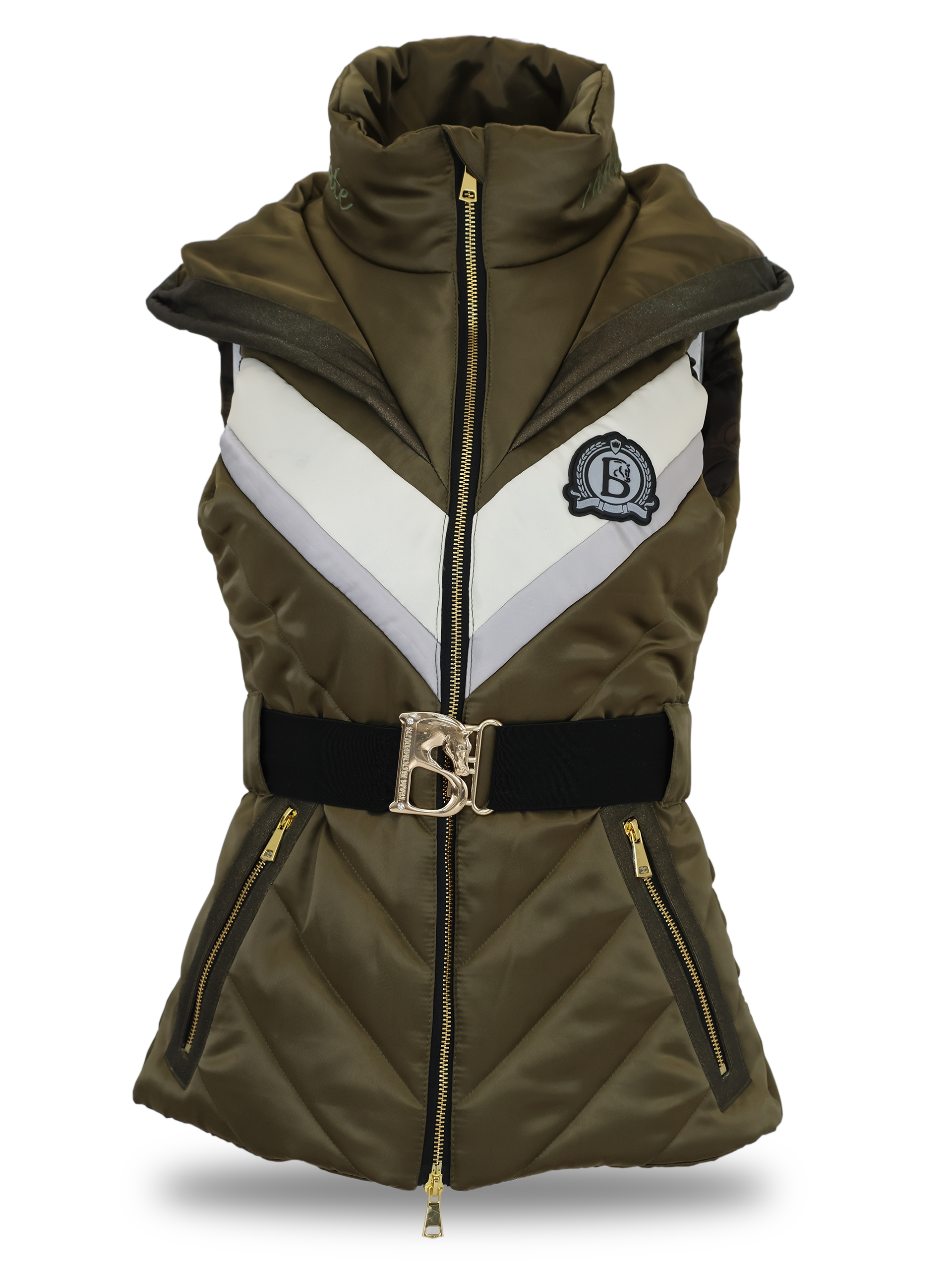 Ella Olive Hooded Gilet