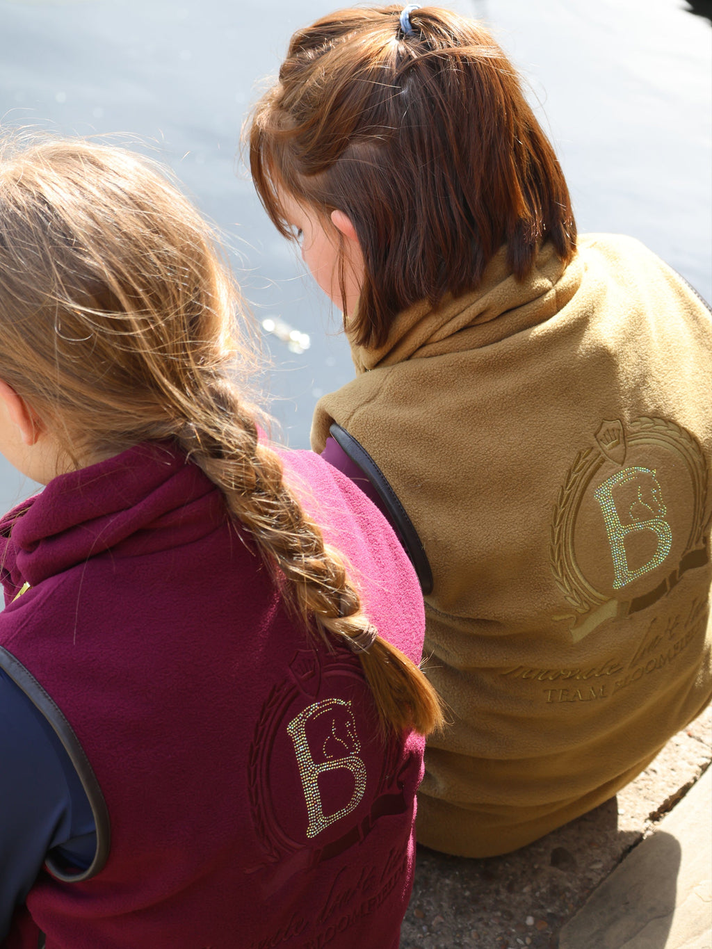 Kids Sienna Mustard Country Fleece Gilet