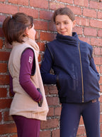 Kids Sienna Stone Country Fleece Gilet