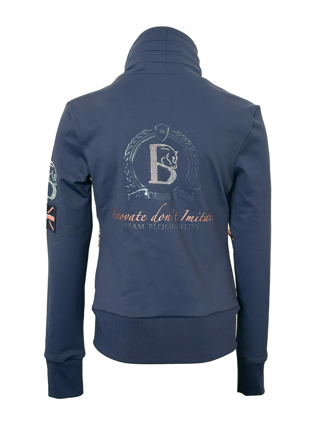 Kids Sabrina Sport in Navy With Ruffle Collar Top