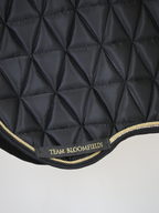 Saddle Pad - Black & Leopard Print Jump