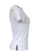 Clara White Crystal T-Shirt