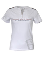 Clara White Crystal T-Shirt