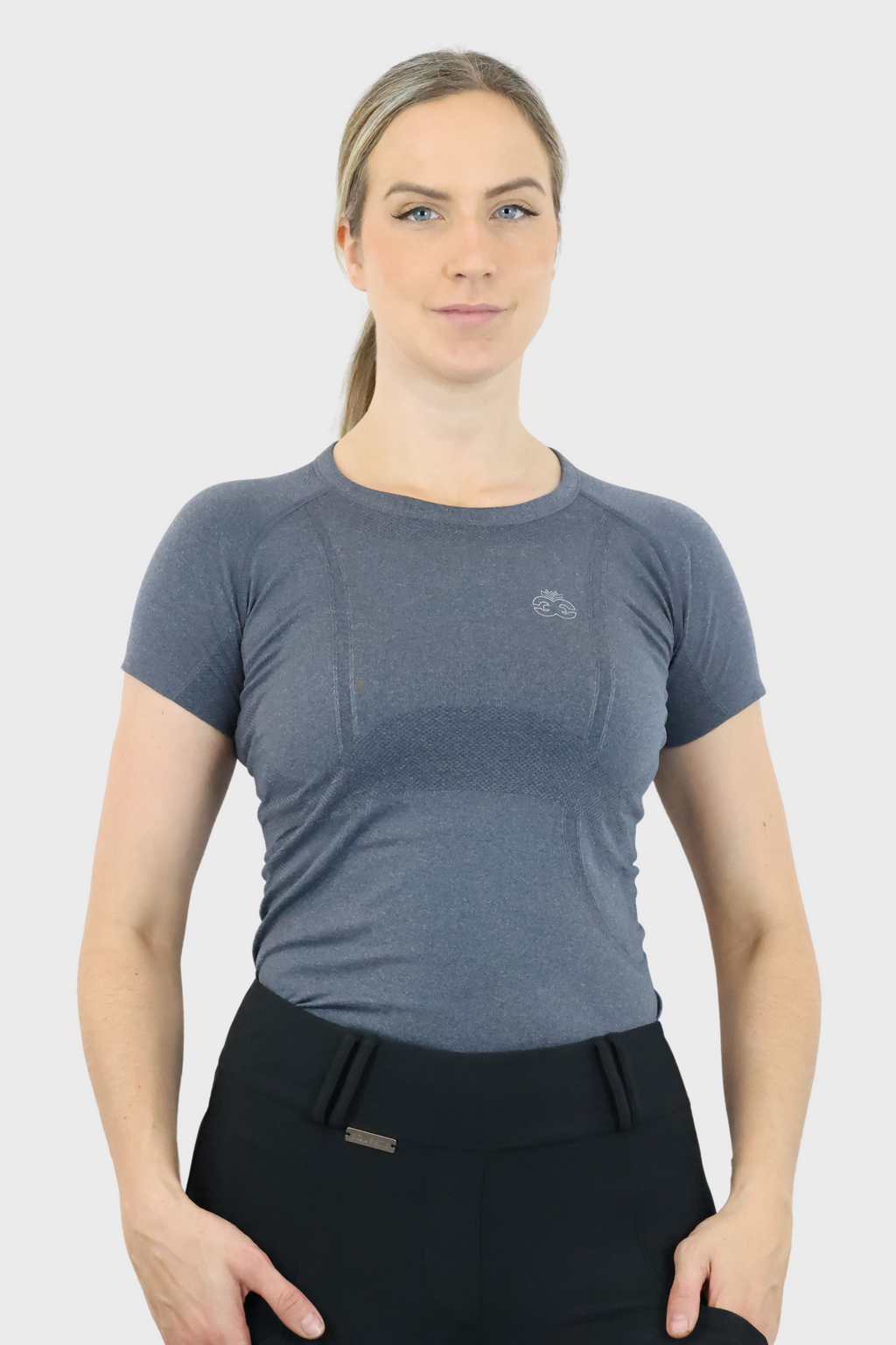 Dory Seamless Training Top - Charcoal