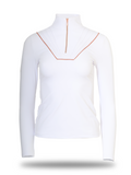 Kids Maya White Pleated Base Layer