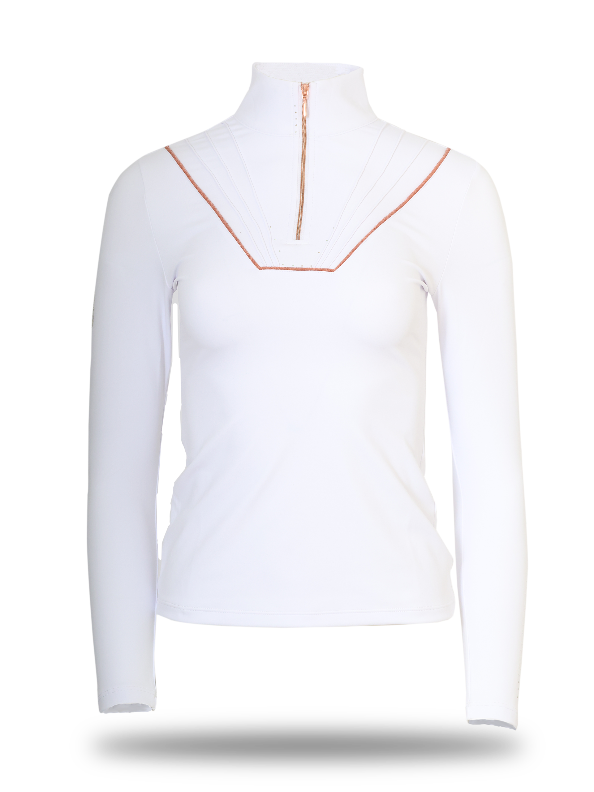 Kids Maya White Pleated Base Layer